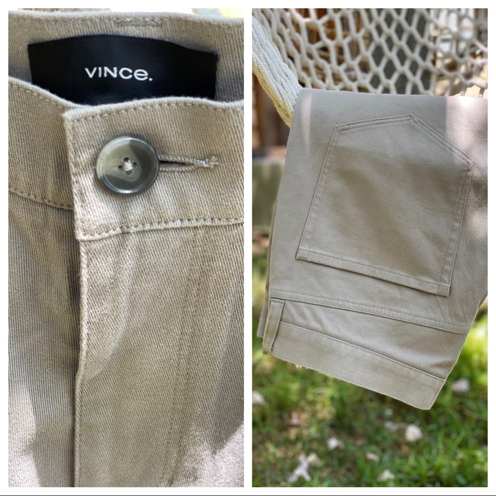 VINCE Grey Mens Dylan 5-Pocket Pant